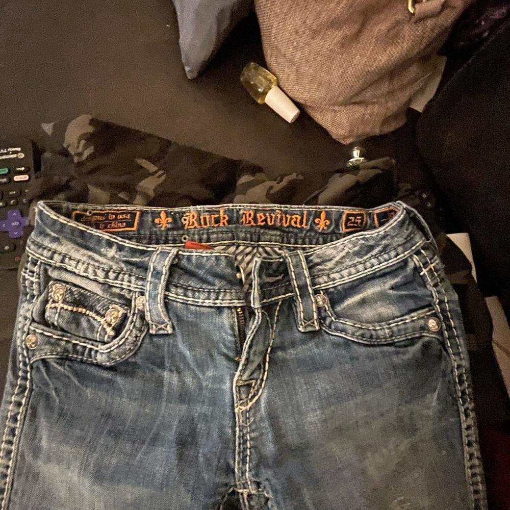 Rock Revival Etty Boot cut jeans color code : Etty B18